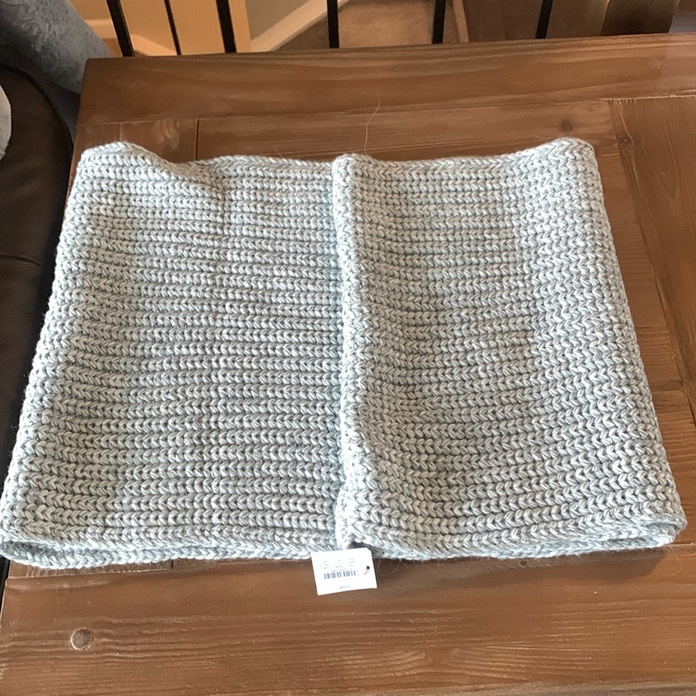 NWT J. Crew Gray Infinity Scarf